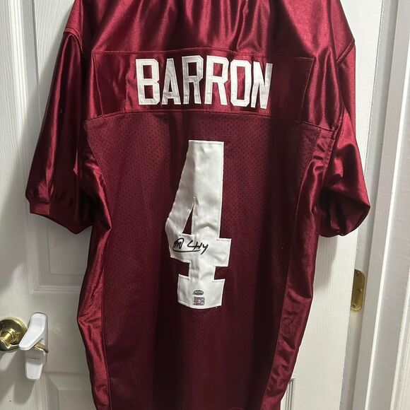 Nfl Men's Burgundy and White Shirt,  X Large - Picture 3 of 9